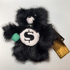 Sprayground Fur Cray Black Cub Moneybear Bag ...