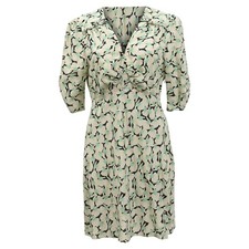 Rixo Enya Pearl Printed Mini Dress In Cotton Women Multicolor Uk Size 8