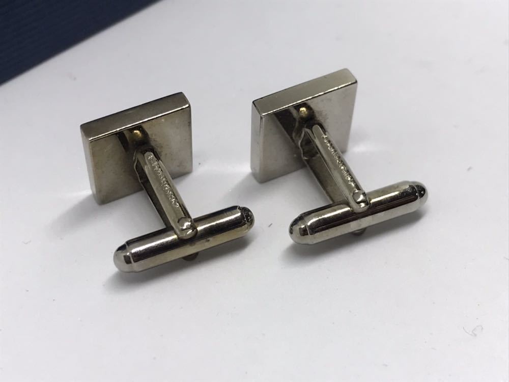 Givenchy Square Blue Logo Cufflinks - image 4