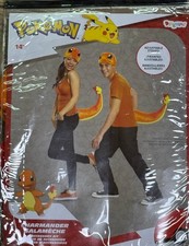 Adult Pokemon Charmander Costume Accessory Kit Headpiece  Tail Age 14 