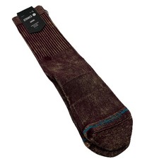 Stance Casual Crew Sock Large Icon Dyed Fig Fig L Mens Size 9-13 Nwt New Stance Casual Crew Sock Large Icon Dyed Fig Fig L Mens Size 9-13 Nwt New