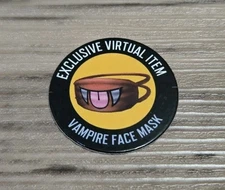 ROBL0X Celebrity Series Vampire Face Mask Toy Code ONLY *Sent in Messages