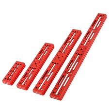 100/220/320/440mm Narrow Gauge Dove-tail Plate Guide Rail w/Graduated Rule