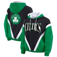 Women's WEAR by Erin Andrews  Black/Kelly Green Boston Celtics Colorblock