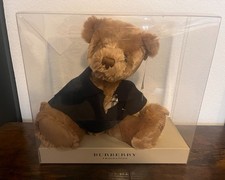 Burberry Fragrances Teddy Bear Plush in Original Box 2010 Giftable Collectible