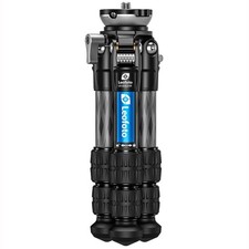 Leofoto Carbon Fiber Mini Tabletop Tripod with Leveling Base LS-223CEXX