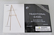 Master's Touch 63" Tall Beechwood A-Frame Traditional Easel