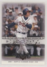 2002 Upper Deck Honor Roll Dream Moments Chipper Jones #47 HOF 0gh