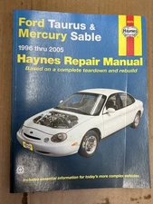 Haynes Repair Manual #36075 Ford Taurus & Mercury Sable 1996-2005