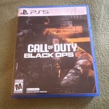 Call of Duty: Black Ops 6 PS5 Shooter Multiplayer Zombies Campaign Video Game