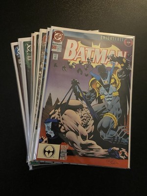 Batman Issues #500, 503, 529, 530-532, 540, 541, 544-546 DC Comics 1993