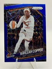 2025 Panini Prizm WNBA #62 Kahleah Copper Blue Velocity Prizms