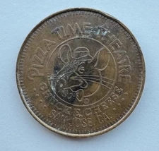 1979 San Jose, California Chuck E Cheese Token