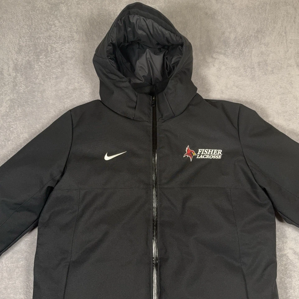 Nike Hombres Equipo Relleno Parka Storm Fit Chaqueta con Capucha Abrigo Grande DJ6526-010 550 Foto 2 de 4