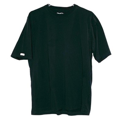 Straight Down L Mens Luxe Tee Black Premium Pima Cotton Comfort Outdoor