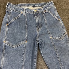 Old Navy High Rise O G Straight Secret Pockets Women's Jeans Size 12 32x26