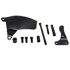Black Alternator Bracket Kits Whardware Lwp For Sbc Sb Chevy 305 350 Long Black Alternator Bracket Kits Whardware Lwp For Sbc Sb Chevy 305 350 Long