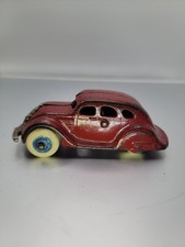 4" Original 1930's Arcade Chrysler Air Flow Sedan - Hubley Kenton