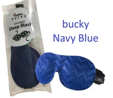 Bucky Navy Blue 40 Blinks CHEVRON Sleep Eye Mask Sleeping Ultralight Blindfold