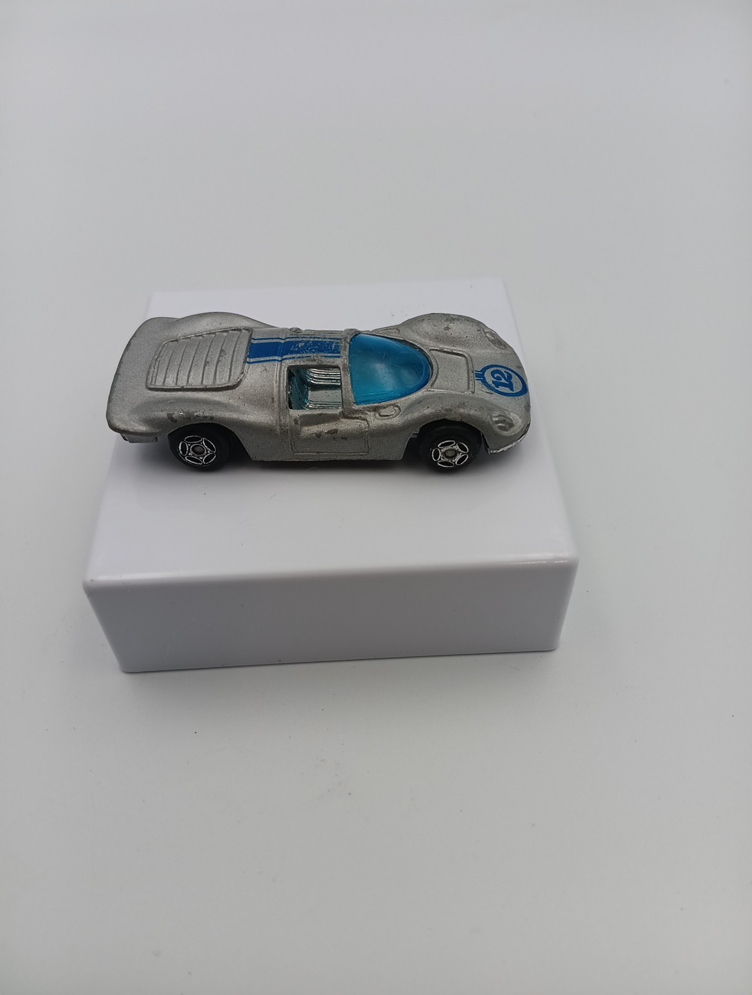 Vintage Summer Marz Karz #676A Silver Ferrari P4 412 P Free Shipping! T1587