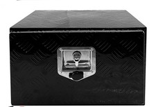 Caja de herramientas de aluminio de alta resistencia 18x14x12 para uso bajo carrocería y remolque de camioneta
