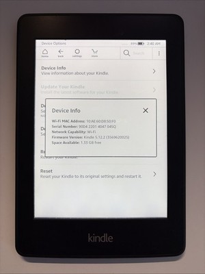 Kindle Paperwhite 7th Gen DP75SDI Works