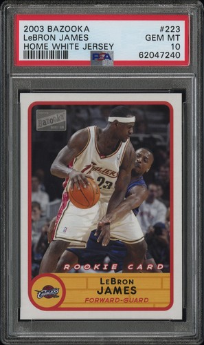 2003 LeBron James [Home White Jersey] #223