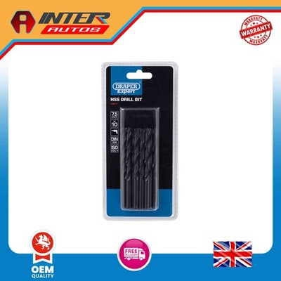 Draper Expert HSS-Bohrer, 7,5 x 220 mm (10er Pack) 38812