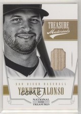 2012 Panini National Treasures Treasure Materials 23/99 Yonder Alonso #50 0nr3