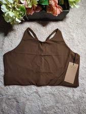 Girlfriend Collective Women  s Size 3X Athletic Sports Bra High Neck