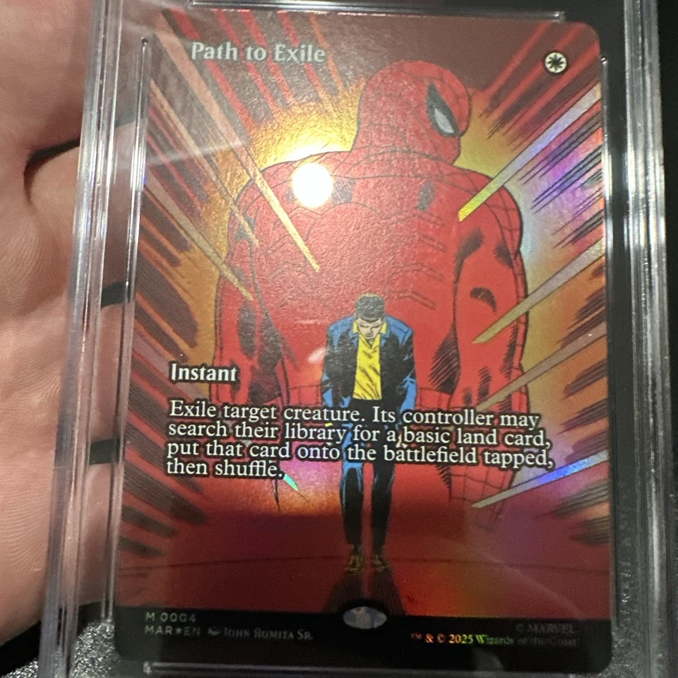 MTG Borderless Marvel Eternal-Legal MAR Path to Exile CGC Gem Mint 10 🔥 - Image 3 of 4