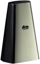 HANDHELD COWBELL by ATLAS. Polished Chrome 6in pitched F . Great fun Percussion