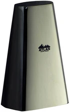 HANDHELD COWBELL by ATLAS. Polished Chrome 6in pitched F#. Great fun Percussion