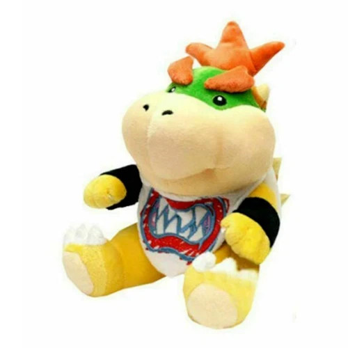 New Super Mario Series Bowser Koopa Jr. 7" Plush Toy Doll Stuffed Animal - Picture 1 of 5