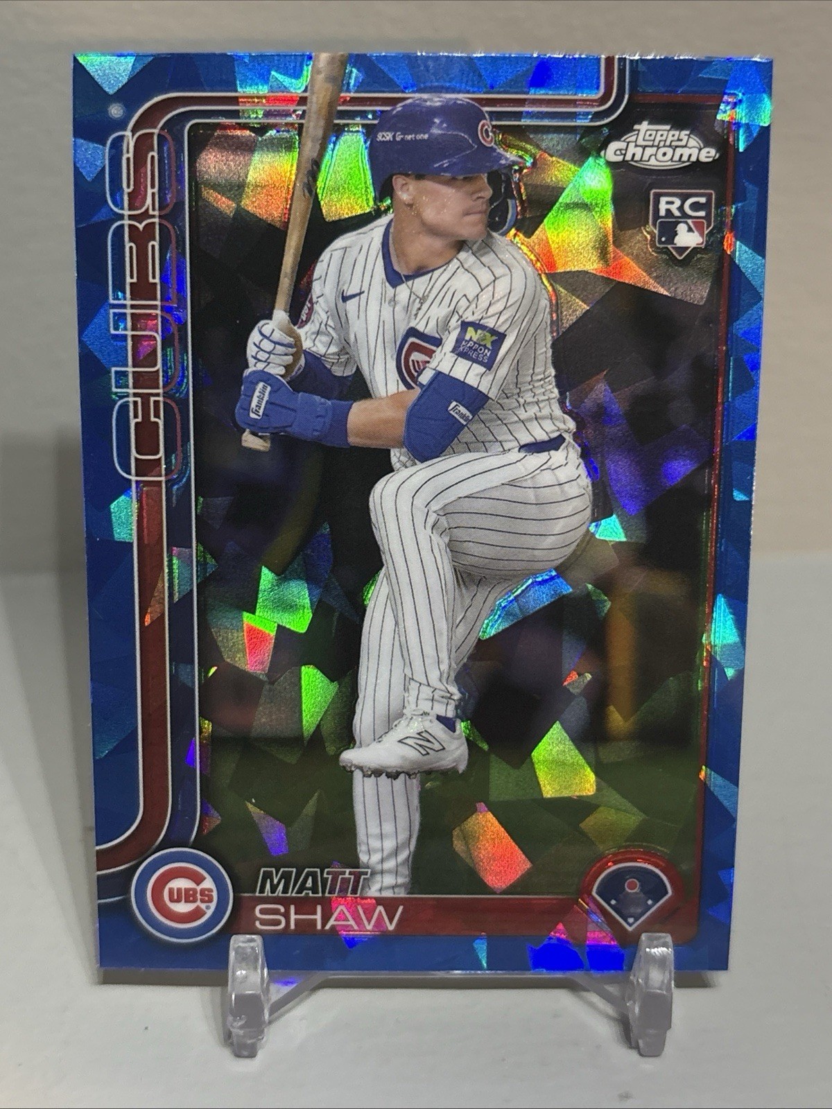 2025 Topps Chrome Sapphire Edition - Matt Shaw, Matt Shaw #219 (RC)