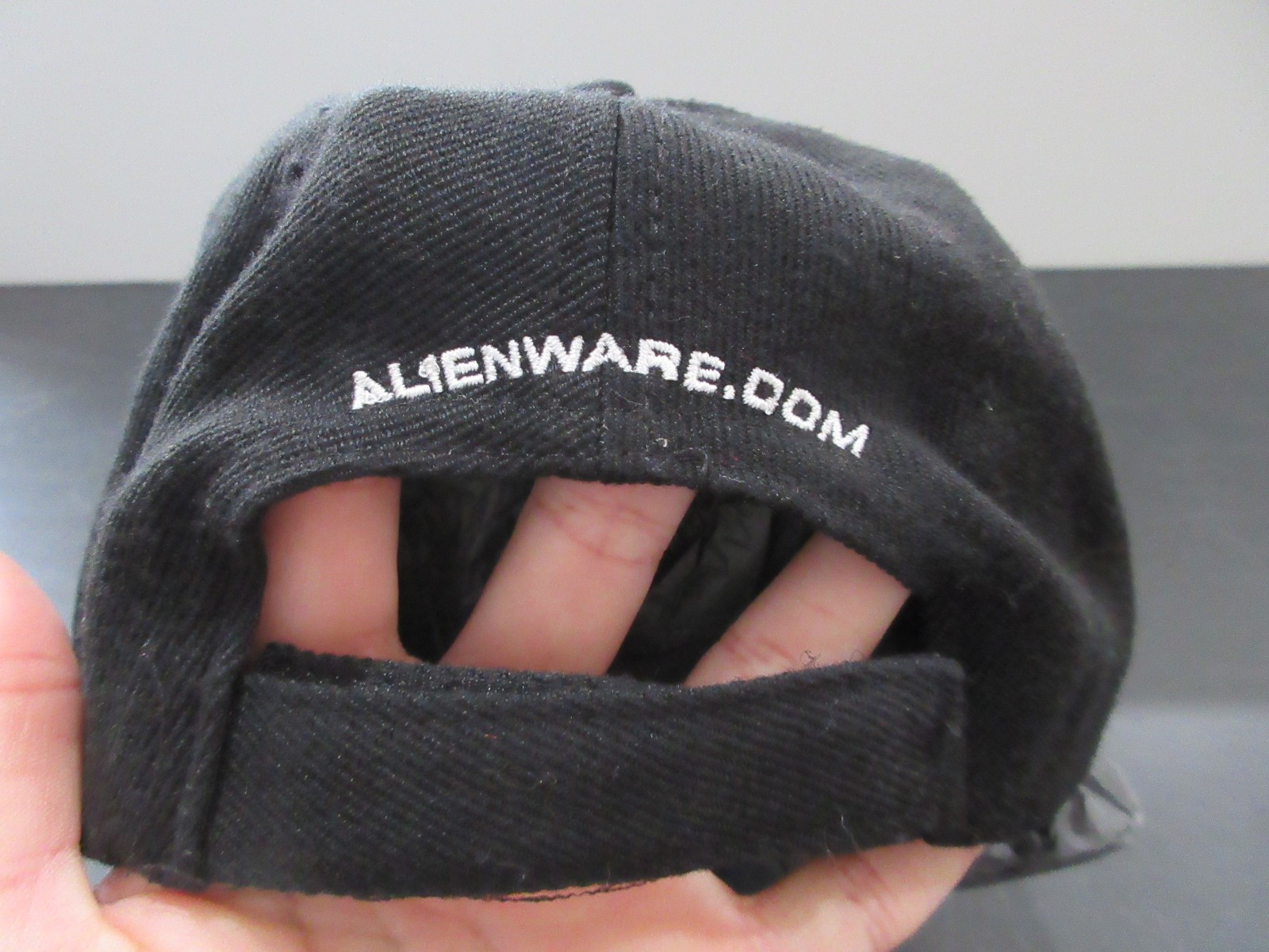 Alienware Hat Cap Strap Back Black White Gamer Co… - image 6