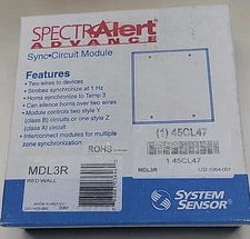 System Sensor SpectrAlert Advance MDL3R Sync-Circuit Module - Red