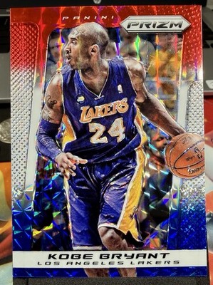 2013 Panini Prizm KOBE BRYANT MONSTER BOX RED WHITE BLUE REFRACTOR SSP RARE 