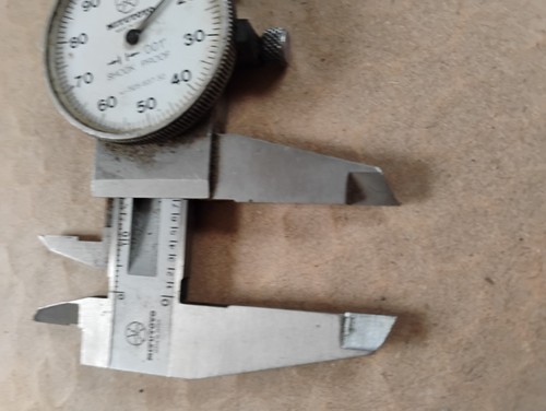 Mitoyo 6" Dial Calipers Missing Lense - Picture 3 of 10