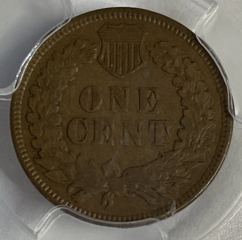 1871 - Indian Head Cent - PCGS VF30 - Exact Coin Imaged Key Date! - Image 2 of 4