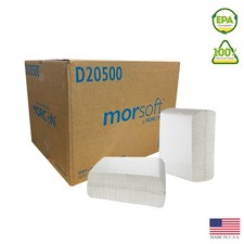 MORCON D20500 Morsoft Tall Fold Dispenser Napkin White 1 ply 20/500 cs