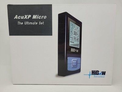 HiDow AcuXP Micro The Ultimate Set TENS/EMS Physical Therapy Pain Relief Massage