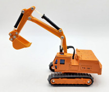 Vintage Shinsei Mini Power Hitachi UH20 PB 180 Excavator. 1:64 Diecast & Plastic