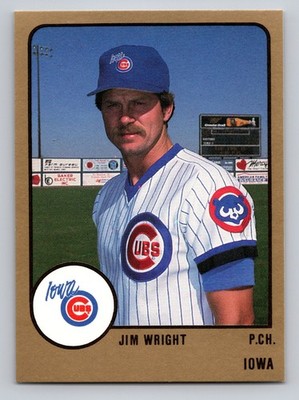 1988 ProCards Minor League - Jim Wright #542 Iowa Cubs Baseball Card