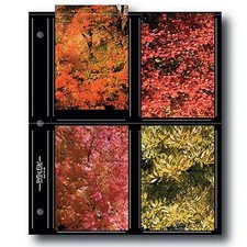  25P PRINT FILE BLK35-8S 3x5 Photo Pages Sleeves Archival Preservers
