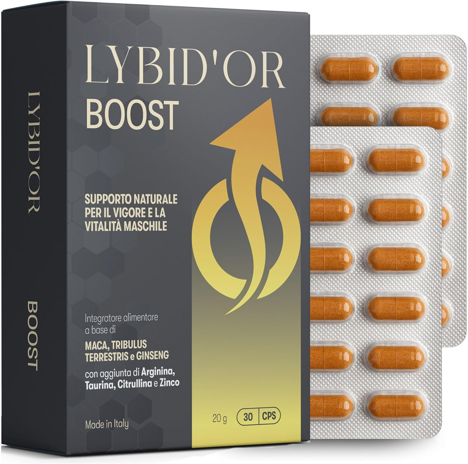BOOST Integratore Uomo: Ottimizzazione Ormonale e Vigore Fisico