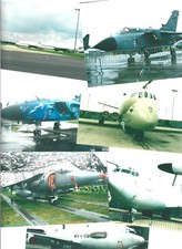 25 - 6" x 4" Colour Photos of Various Aircaft Taken at RAF Waddington in 2003