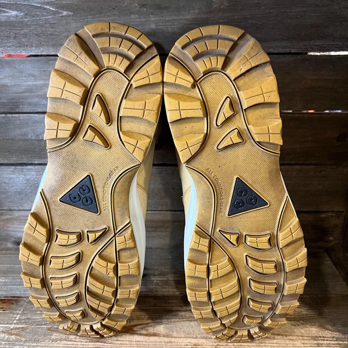 Mens Nike Manoa Drake 454350-700 Brown Leather Hiking Shoes Sneakers Size 12.5 D Nike Manoa Leather Men main image 4