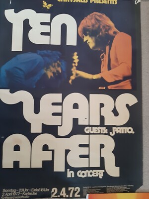 Konzertplakat Ten Years After