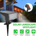Solar 28 Led Flood Lamp Spotlights Outdoor Garden Pathway Wall Landscape Light